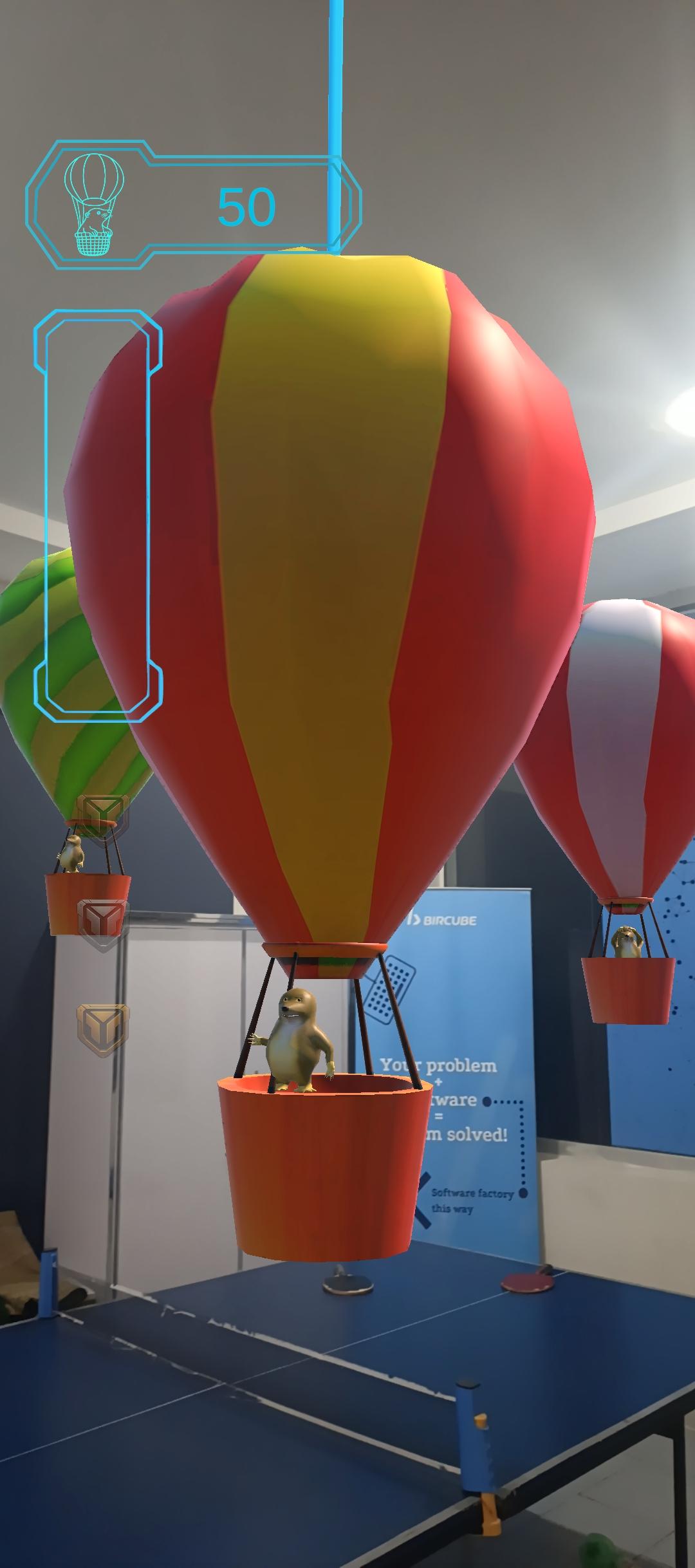 Bonobic AR environment