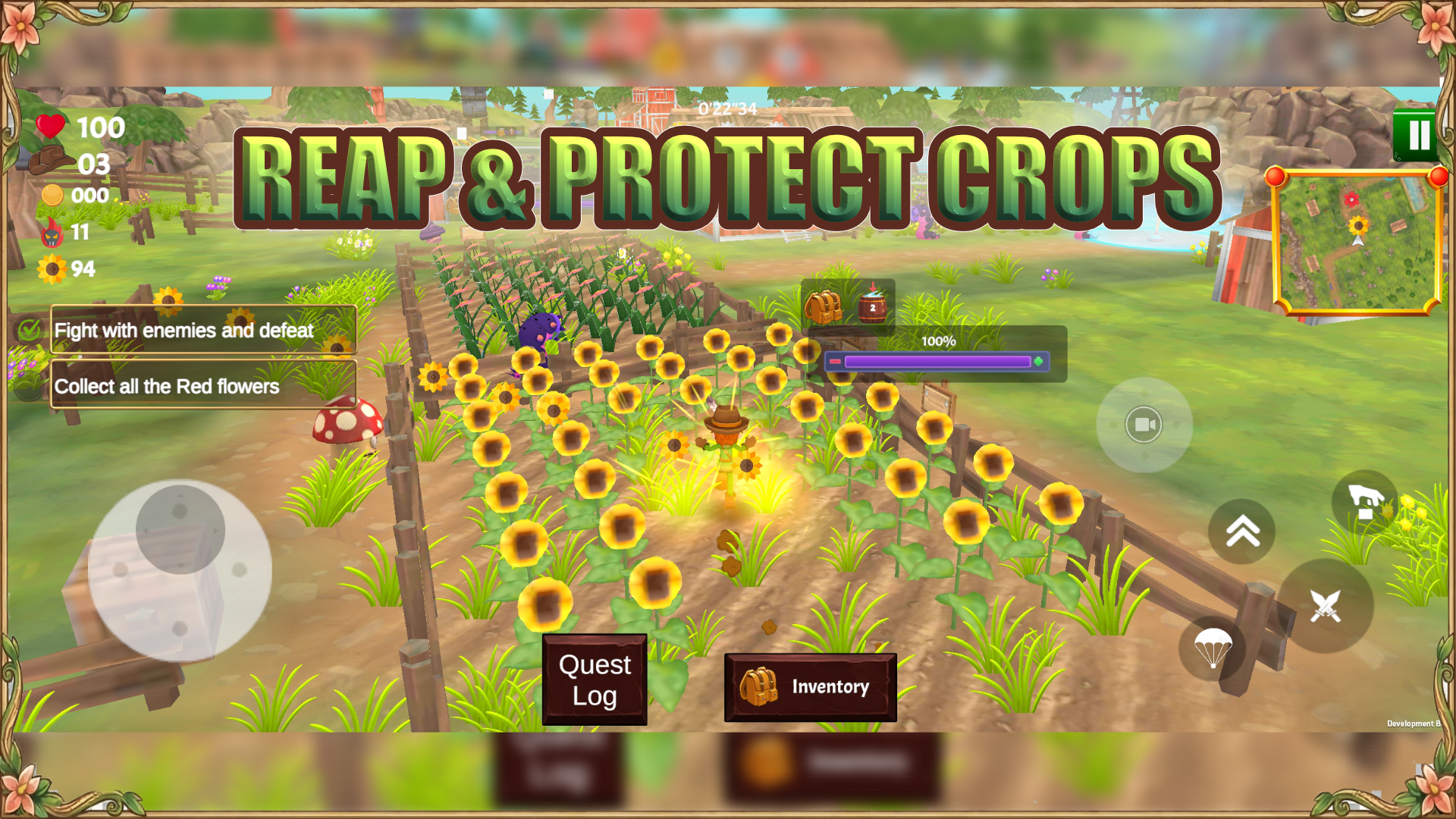 Floral Guardian gameplay