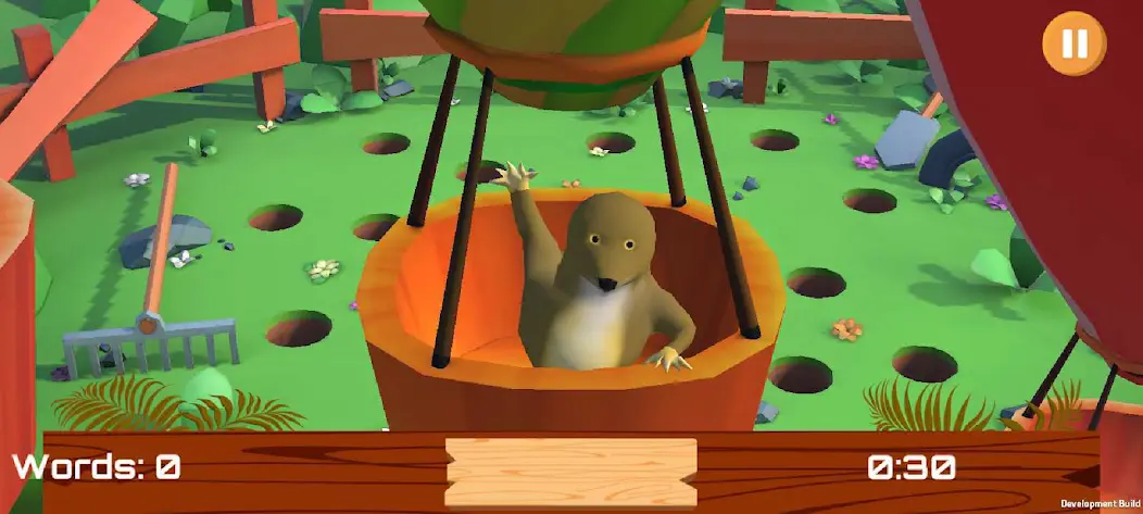 Whack-A-Word gameplay